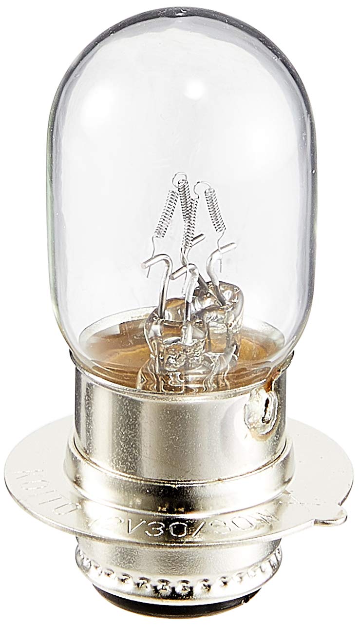 

Koito Seisakusho 5026 Normal Valve for Motorcycle Headlight [12V30/30W] Clear [1 piece] P15d-25-1 (Double with Small Brim) [Part Number]