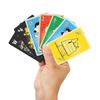Mattel Game Uno Peanuts Party Goods Card 112 Cards 2-10 Players Ages 7 Up Yellow JFP04