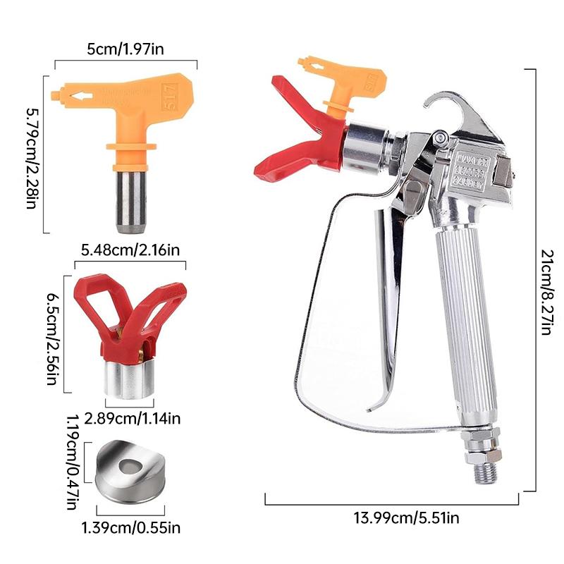 Airless Paint Spray Tool 3600PSI Paint Spray Nozzle Electric High Pressure Airless Spraying Machine High Quality