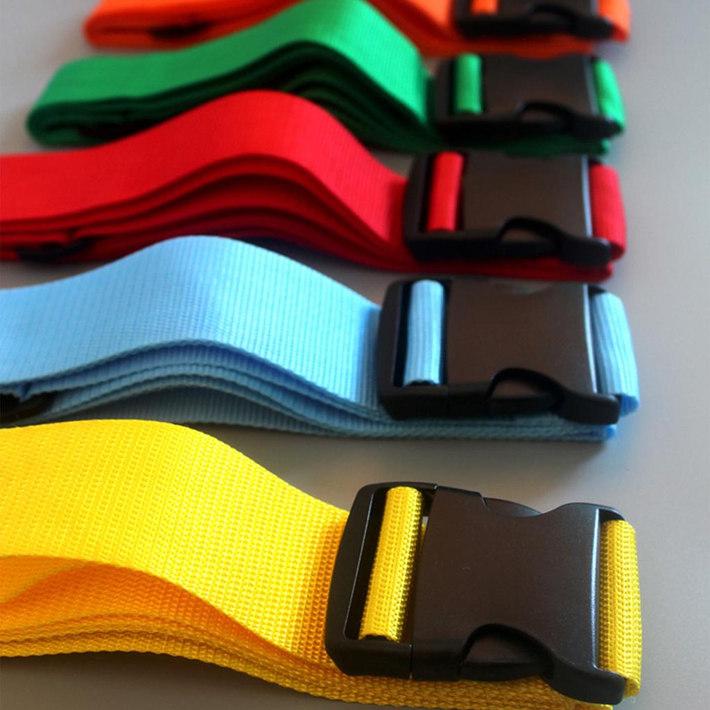 Add a Bag Luggage Strap Suitcase Baggage Connector Belt for Connecting Luggage Together Packing Straps with Buckle 78in