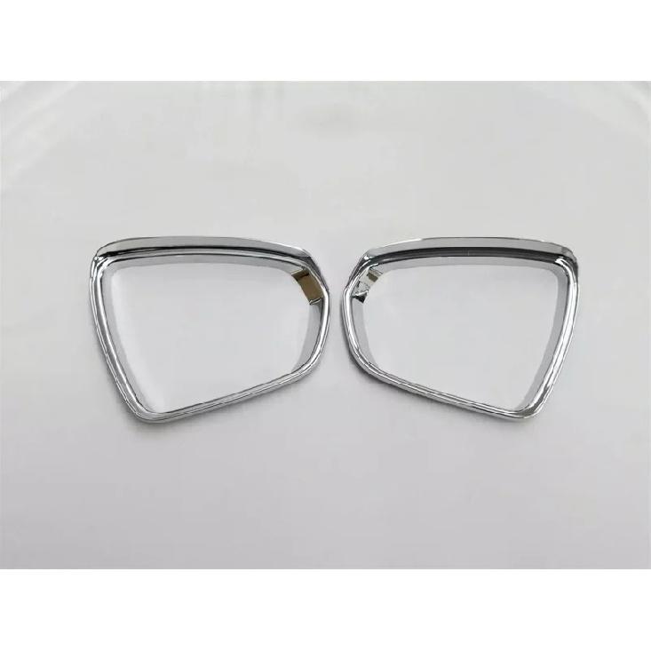 For Citroen C5 Aircross 2017 2018  ABS Chrome Rearview Mirror Rain Eyebrow Sunny Visor Frame Cover Car Styling Accessories