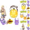 Sac à Bandoulière Cosplay Psyduck Gengar Mignon Et Moelleux Bandoulière Réglable Et Plusieurs Couleurs Disponibles Parfait Pour Les Fans De Pokemon