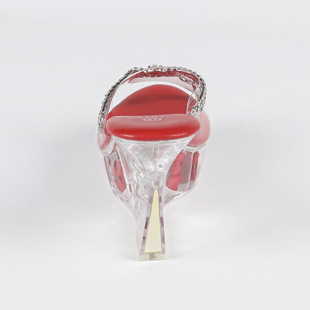 Rhinestone Slope Heel 11CM Nightclub High Heels Slippers Women's Shoes Catwalk Pole Dance Shoes Crystal Sole LFD-1101-Q7