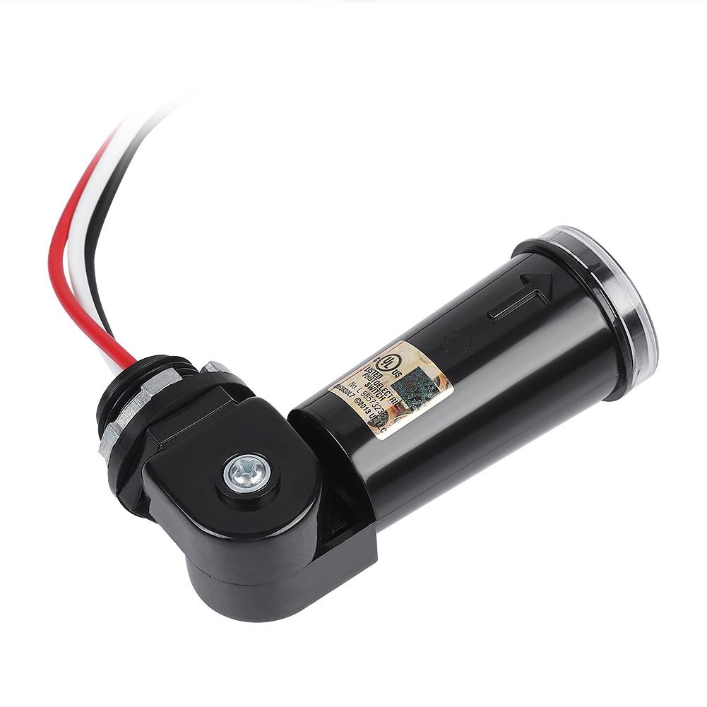 120V LED Light Sensor Control Automatic On Off Photoelectric Switch for Outdoor Light Fixtures