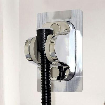 Silver Shower Faucet Mount Bathroom Shower Head Mount [WD21E51]