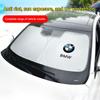 For BMW Car Front Window Sunshade Cover Sun Shade Windshield Visor Windscreen Folding Auto UV Protection Styling Car stickers DL7