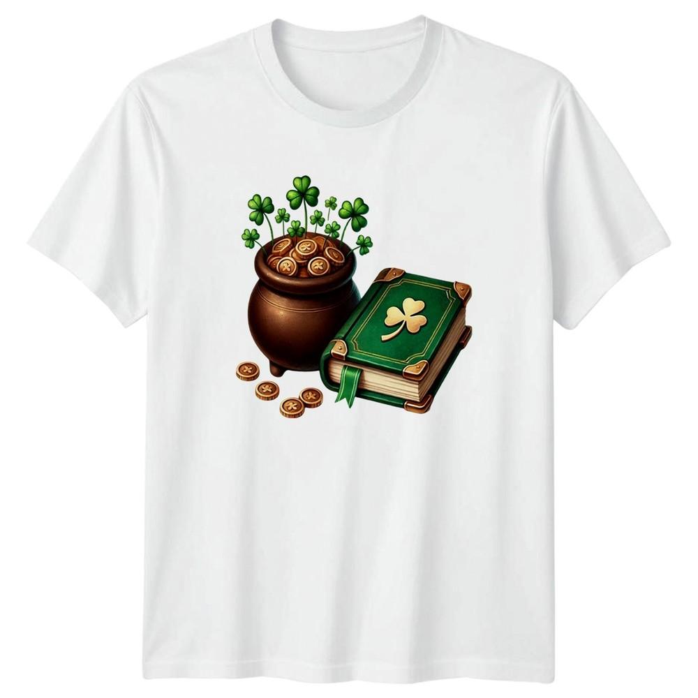 Pot Of Gold Shamrocks And Irish TShirt St Patricks Day Celebration S