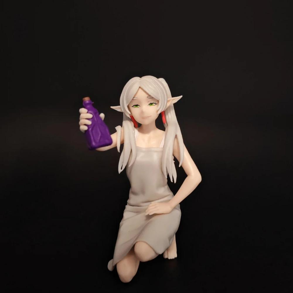 11cm Frieren: Beyond Journey's End Anime Figure Magic Potion Bottle Frieren Action Figure PVC Model Doll Toys Doll Collection
