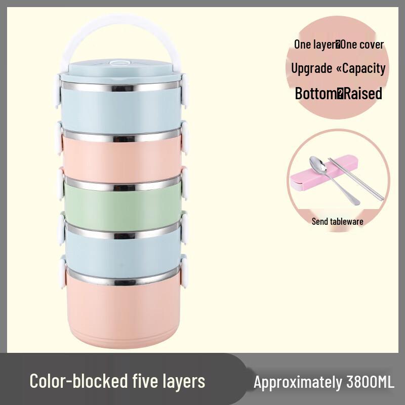 Portable Multi-layer Insulated Lunch Box