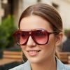 JYL TS Black Frame Sunglasses Women UV Protection  Style 68346