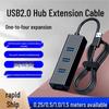 USB 3.0 4-Port Multi-Function Hub Adapter