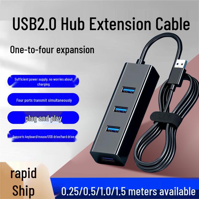 USB 3.0 One-to-Four Multi-Function Hub & Printer Expansion Dock