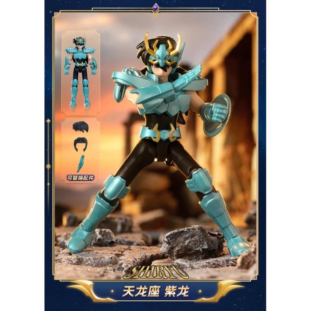 Blokees Saint Seiya Galaxy Version 2 Action Figures Camus Hoyoga Dohko Milo Shiryu Pegasus Nachi Anime Figurines Toys Kids Gifts