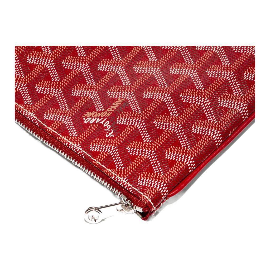 Goyard Senat Y Monogram Full Print Zipper Cosmetic Bag Unisex Cosmetic Bag Black Blue Green SENAT2MMLTY