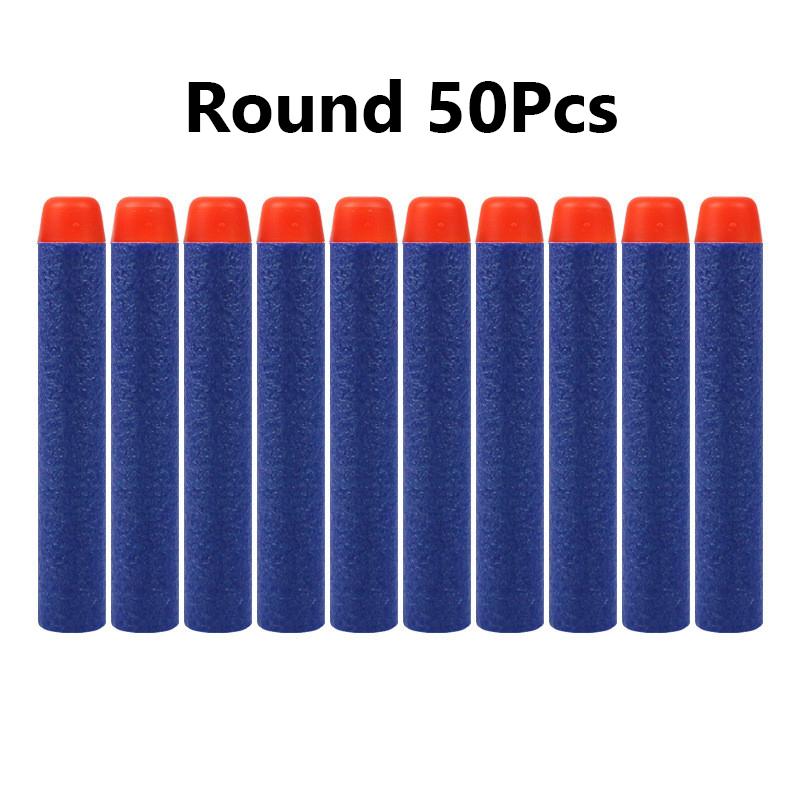 EVA Soft Round Suction Head Refill Darts Bullets for Nerf Gun Kids Toy Guns Accessories Bullets for Nerf Series Blasters Xmas