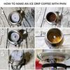 Manual Coffee For Office Home Traveling Coffee Filter Drip Brewer Strainer Pot Coffee Brewing Tool