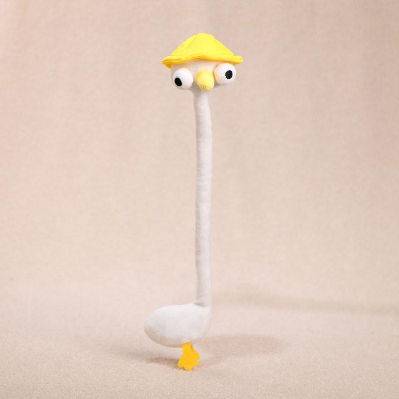 Animal Plush Toy Bag With Long Neck Duck Soft Stuffed Doll For Girls And Teens