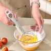 New 304 Stainless Steel Dough Mixer With Cute Handle Manual Mixing Tool Dough Whisk Egg Beater Blender Kitchen Utensil