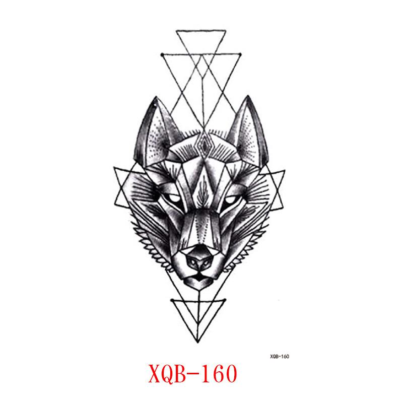 

Маленькие тату-наклейки на всю руку, Цветочные буквы, Тату-наклейки с животными, Черные тату-наклейки 114*210mm