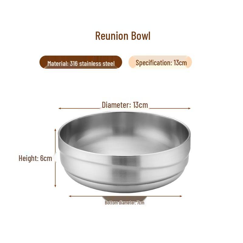 SPSR 316 Stainless Steel Bowl Set