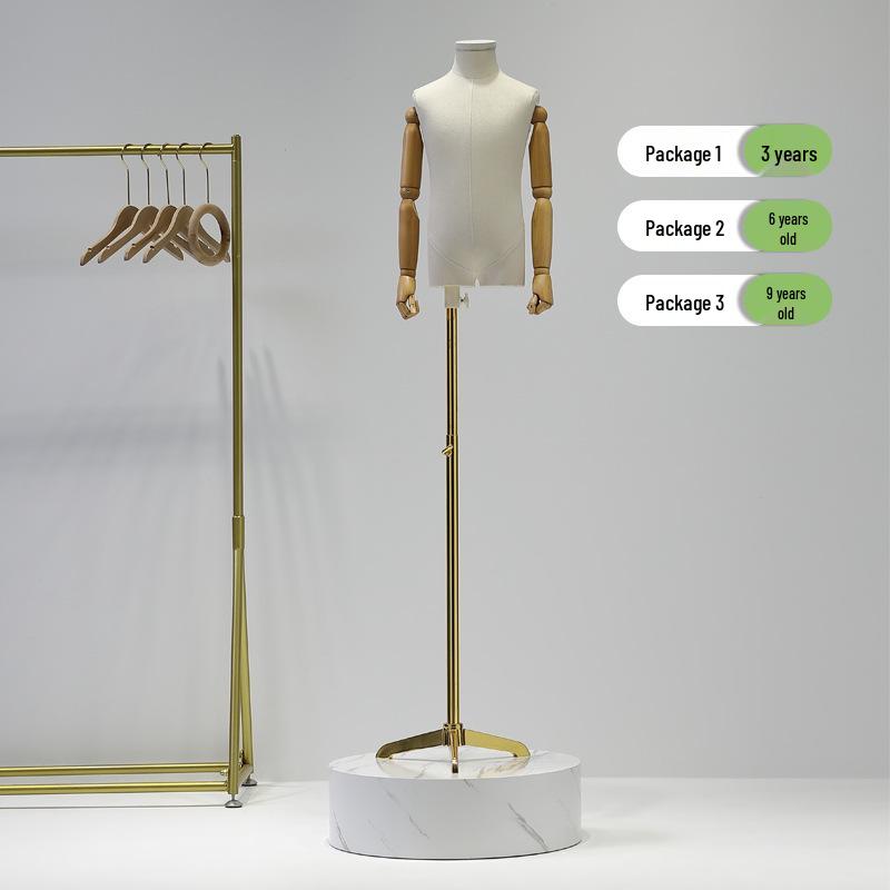 Mannechin Copii cu Picioare Despărțite: Stativ de Expunere Corp Întreg/Jumătate pentru Haine de Copii, Bărbați și Femei