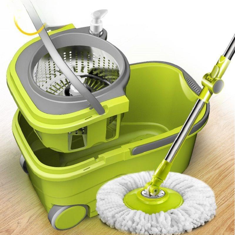 

Раздельное ведро для швабры, Вращающаяся швабра, Ручная стирка, Сушка, Дегидратация, Хорошая швабра, Впитывающая швабра