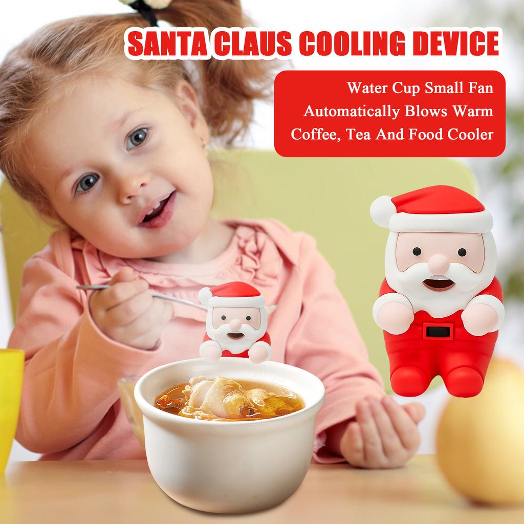 Water Cup Small Fan Automatically Blows Warm Coffee, Tea And Food Cooler