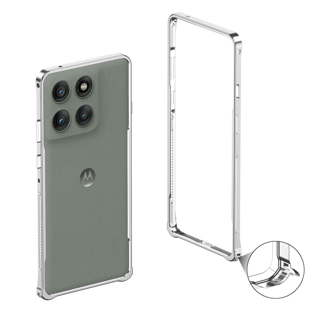 Detachable Metal Protect Ultra-Thin Case For Motorola Edge 70 60 Fusion Metal Frame Shockproof Cover Bumper For MOTO X70 Air