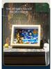 Starry Night Photo Frame Building Blocks: Compatible with Lego - Children's Educational Assembly Ornament Gift