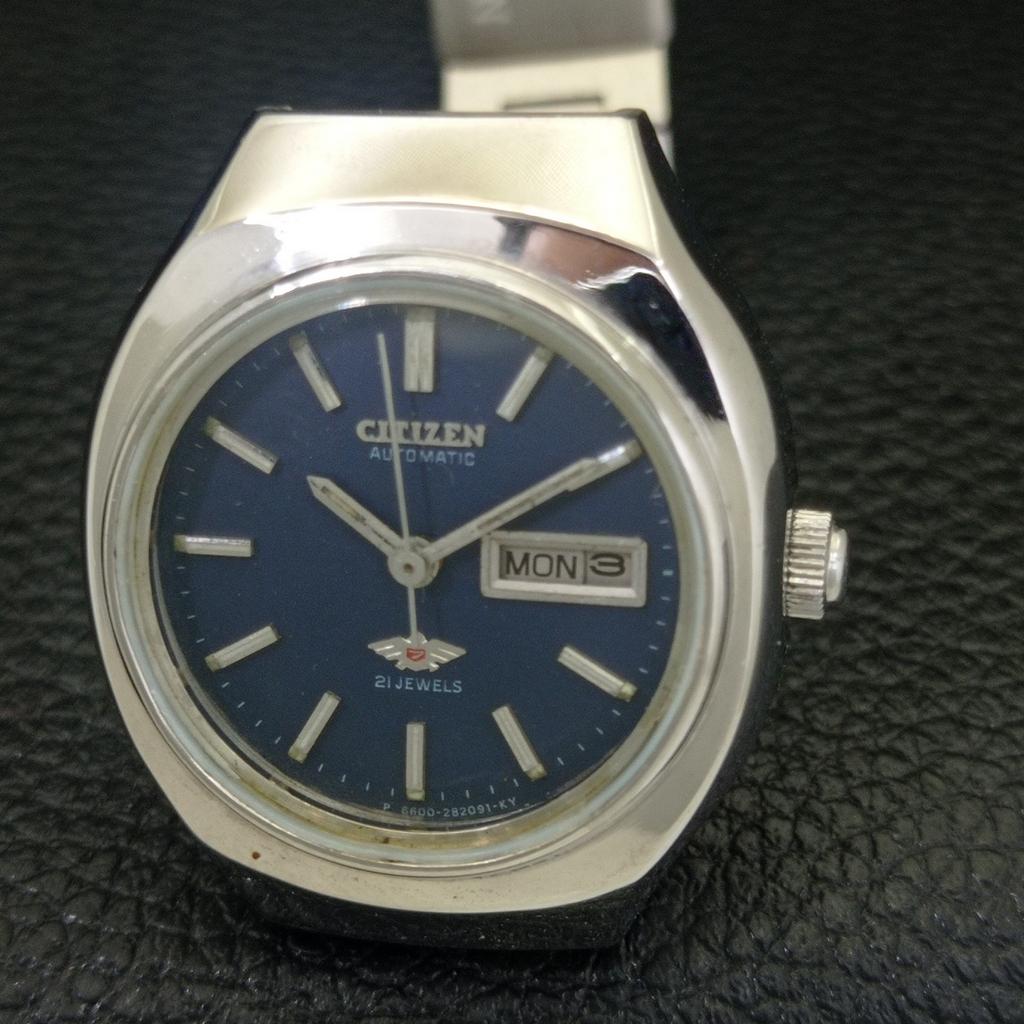 Citizen AUTOMATISCHE VINTAGE JAPAN DAMENUHR ORIGINAL ZIFFERBLATT a704218-1 R213i-a704218