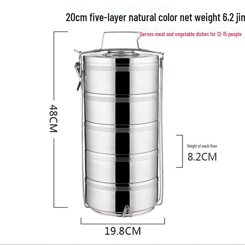 Multi-Layer Stainless Steel Insulated Lunch Box