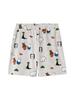 DickBruna KIDS Potiskové šortky PKCP254414 GRY [Gelato Pique] Chladivé na dotek Celoplošný
