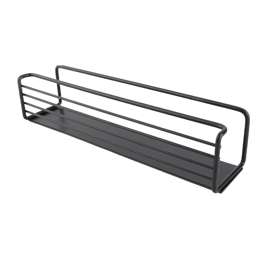 Magnetic Fridge Shelf Space Saving Non Punch Refrigerator Side Seasoning Storage Rack for Home Kitchen