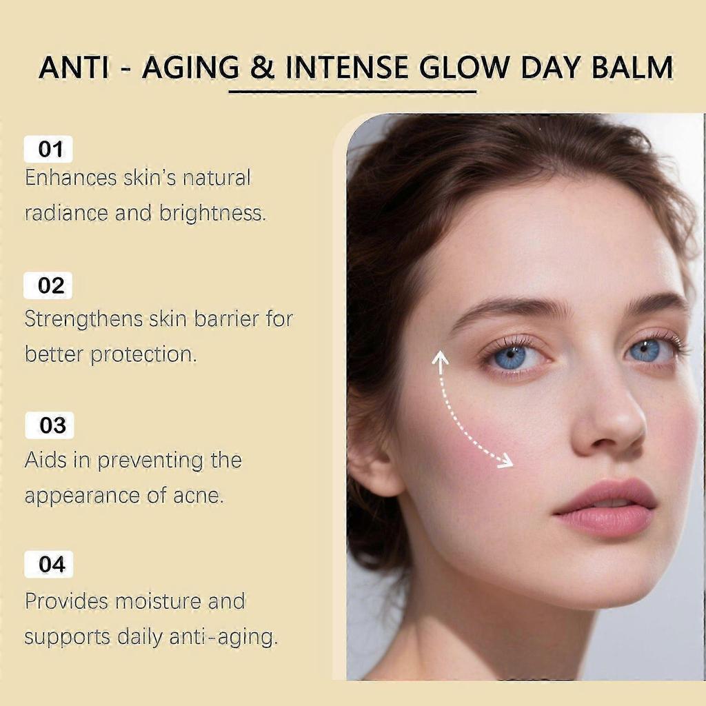 Organic Mature Women Skin Care Set - Rose Revive Face Scrub, Anti-Aging & Intense Glow Day Balm, Anti-wrinkle Night Balm, Dark Circles & Eye Bag