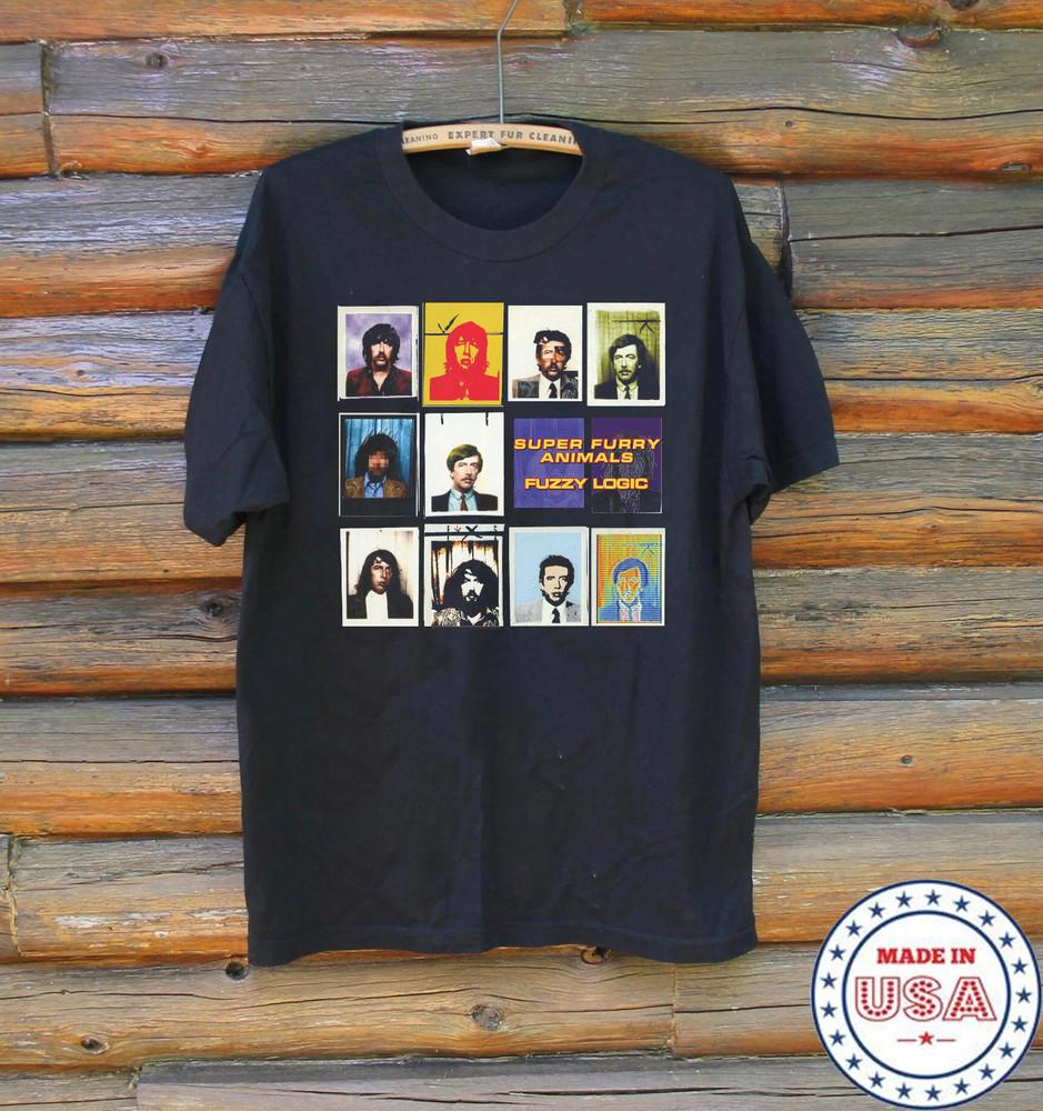 

SUPER FURRY ANIMALS Fuzzy Logic T Shirt All Size S-5XL AL1058 Unisex T-Shirt S