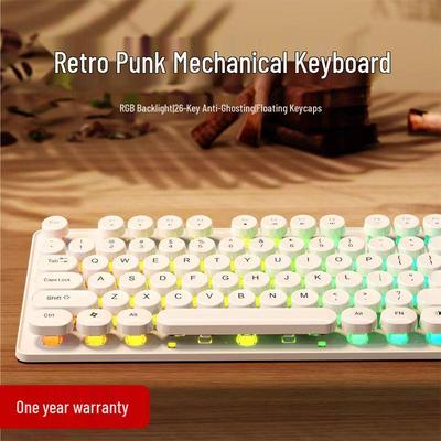 Robotic Touch Keyboard & Mouse Set for Desktop, Laptop, Gaming, E-sports, Typing, with Special J Keyboard