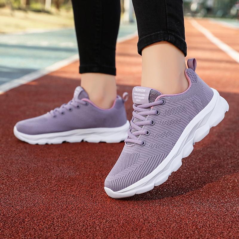 Jinjiang spring mesh shoes lightweight soft-soled sports shoes flat heel comfortable mother shoes casual shoes