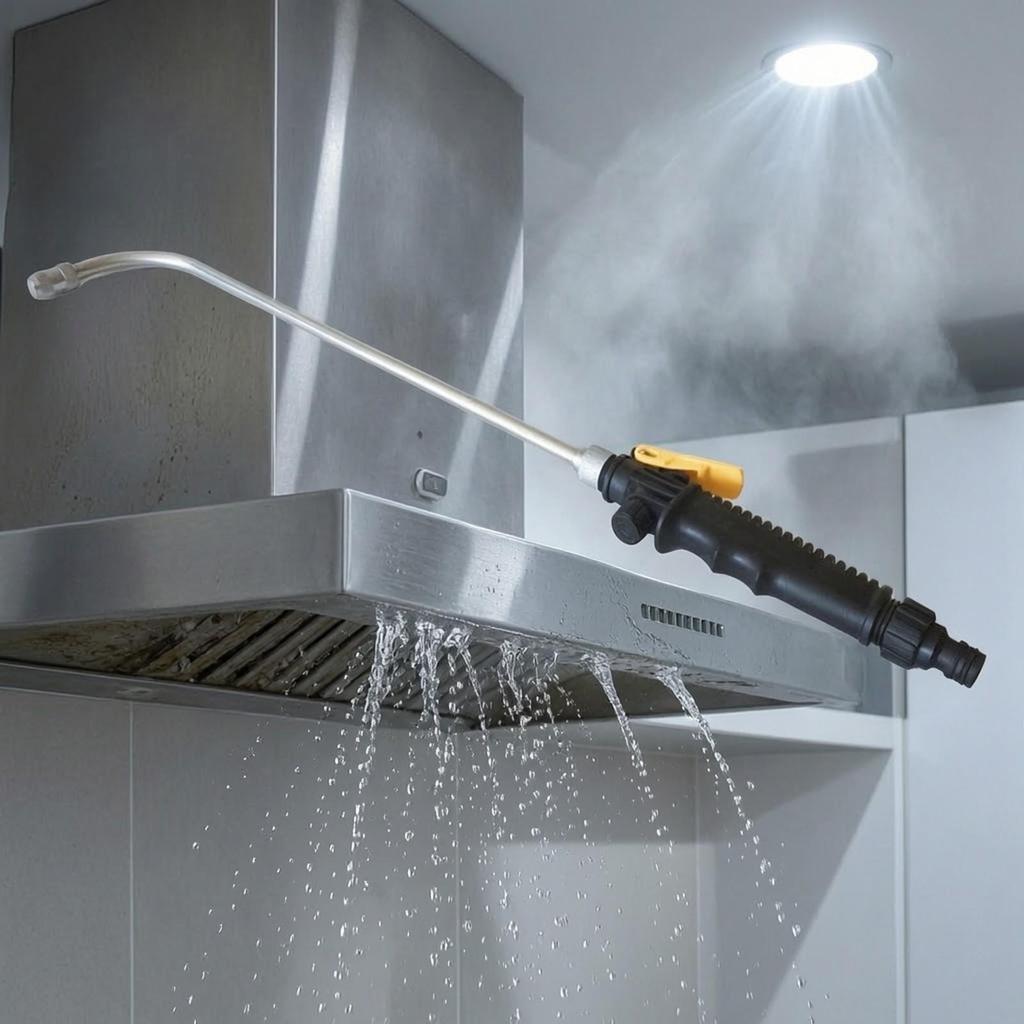 Pressure Washer with Lance | 60 Cm Overall Length, Ergonomic Trigger Handle, for Vehicle Washing