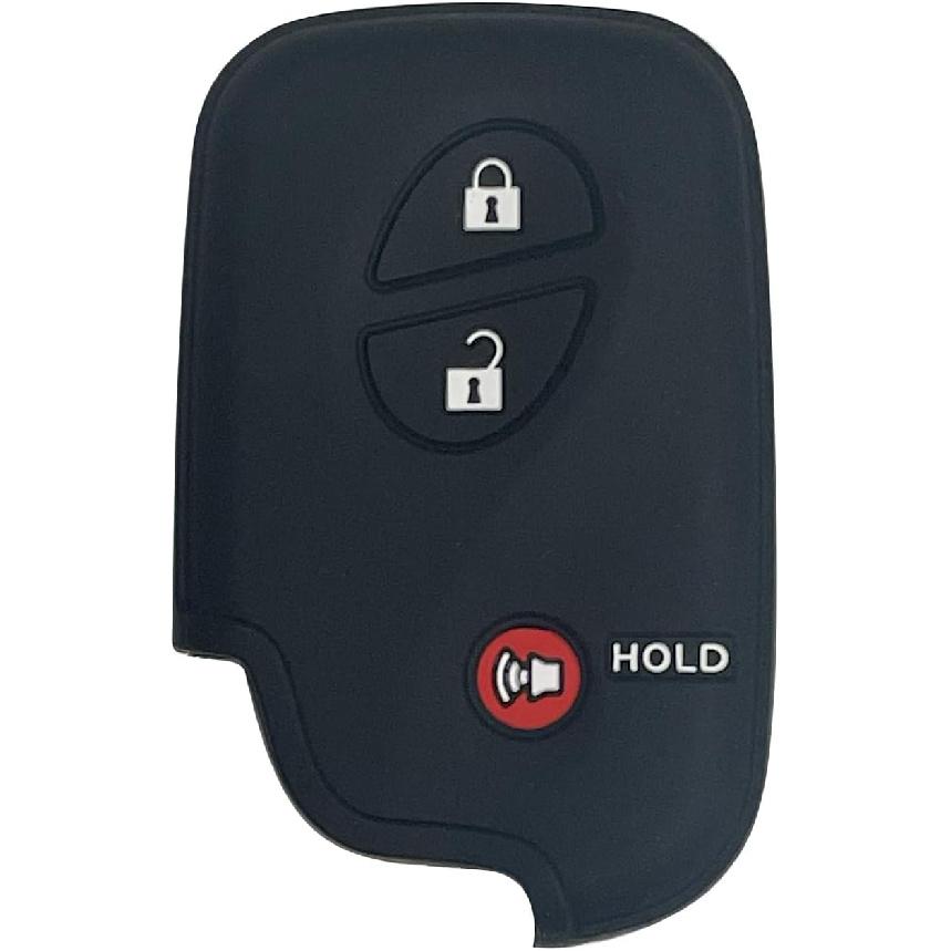 Key Fob Cover for Lexus RX 350: 3 Buttons Key Fob Case Fit for Lexus CT 200h RX 350 450h 2011 2012 2013 2014 2015 2016 2017... Remote Protector чёрный