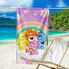 Ultra-Soft Beach Towel with Bear Theme,Ideal for Pool - Camping, Diving - Perfect Travel Essential, Vibrant Beach Towel.