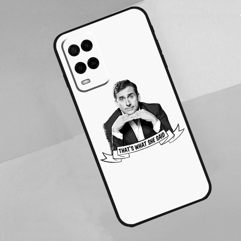 The Office Prison Mike For Oppo A16 A76 A96 A15 A80 A60 A40 A94 A54 A98 A78 A18 A38 A58 A17 A77 A74 A57S Phone Case OPPO A15