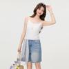 White lace sling vest for women's spring and summer spice girls new inner single wear slim sleeveless 