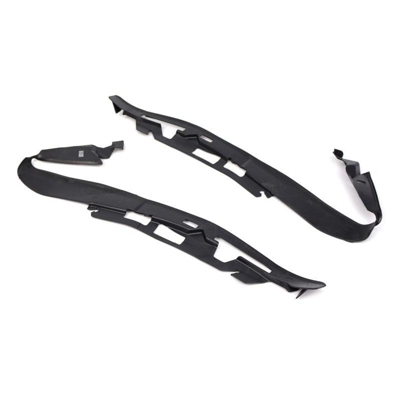 Guarnizione Superiore Fari Anteriori Striscia di Tenuta Gomma per BMW Serie 5 F10 F11 2010-2017 Copertura Impermeabile Antipolvere per Auto