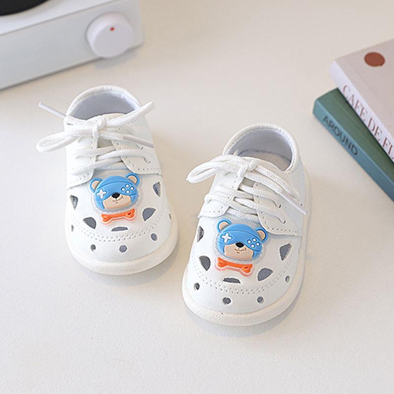 Baby Sommer Sandalen mit atmungsaktivem Synthetikleder für Kleinkinder