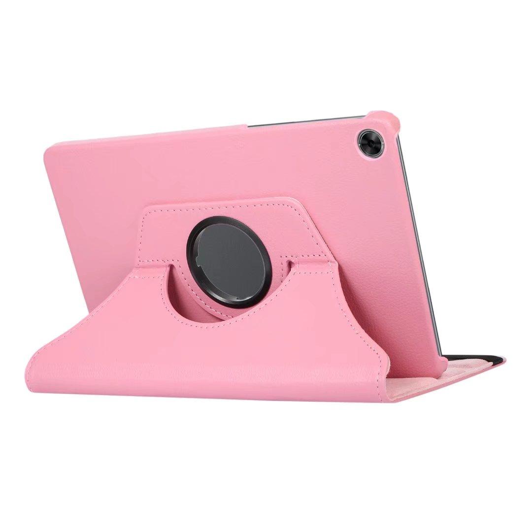 

Чехол для планшета Realme Pad 10,4 дюйма, 2021, RMP2102, RMP2103, кожаный чехол 360, смарт-чехол для нового OPPO Pad 11, 2022, чехол For Realme Pad 10.4 розовый