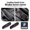 Car Leather Handbrake Cover Protective Sleeve Hand Brake Protection For M Performance E36 E46 E60 E90 E91 E92 E93 F30 F20