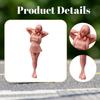 Miniature Girl :64 Scale Mini Model Layout Decoration Prop Character Gift Collections Dioramas