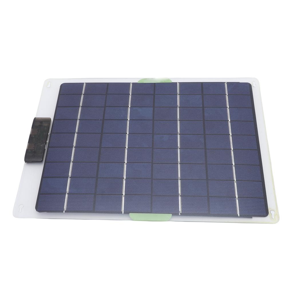 Solar Panel Monocrystalline Silicon 10W Fast Charging Double Type C 5V 2A Solar Charger for Phone Tablet