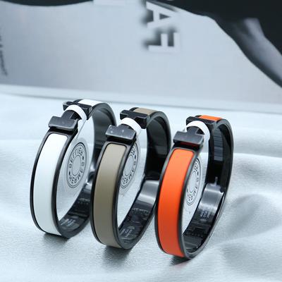 Mattiertes Armband Farbiger Emaille Paar-Armband