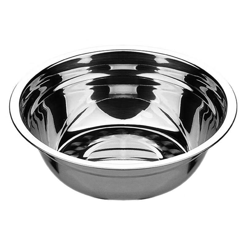 CHAHUA 304 Stainless Steel Flat-Bottom Mixing & Serving Bowl